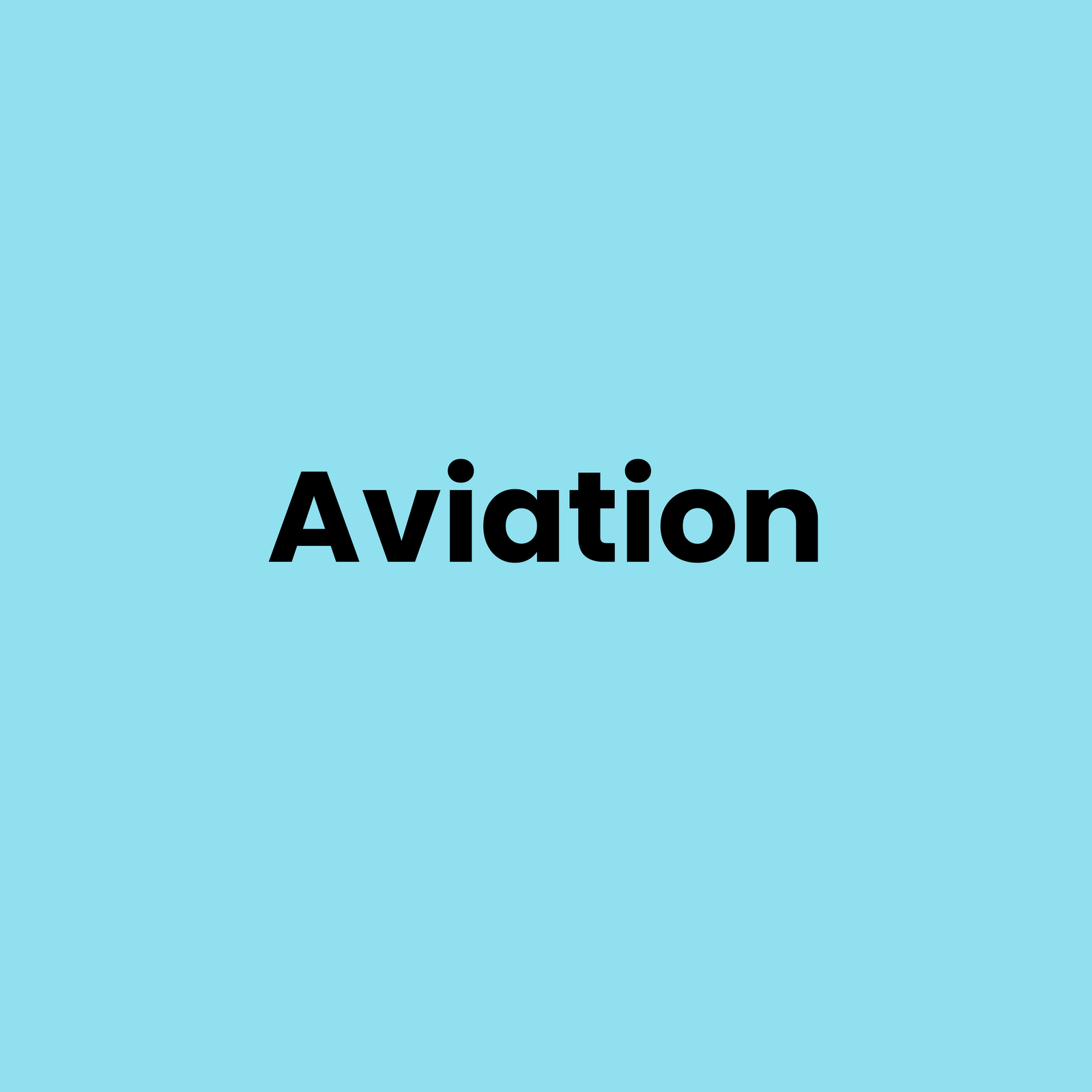 Read more about the article Aviation