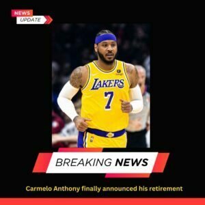 Read more about the article Carmelo Anthony Finally Announced his Retirement