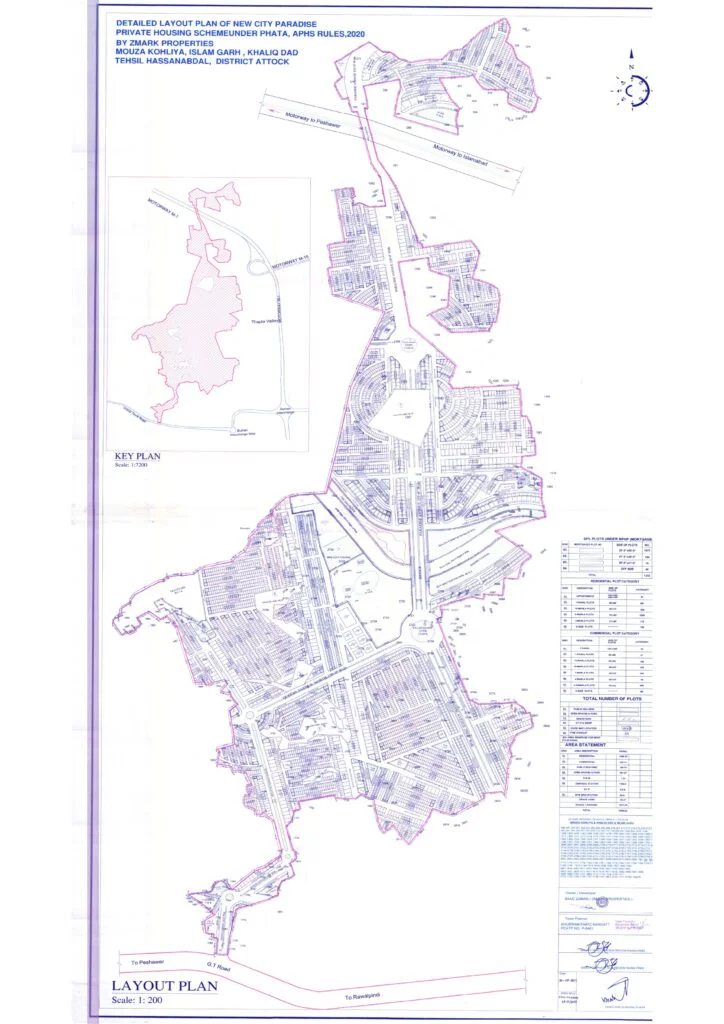 Awami Block Payment Plan: New City Paradise 5 New City Paradise Layout Plan