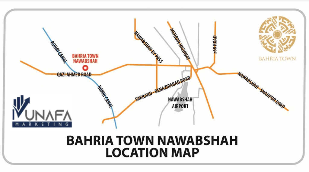 Bahria Town Nawabshah Map