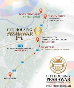 Read more about the article Citi Housing Peshawar Location