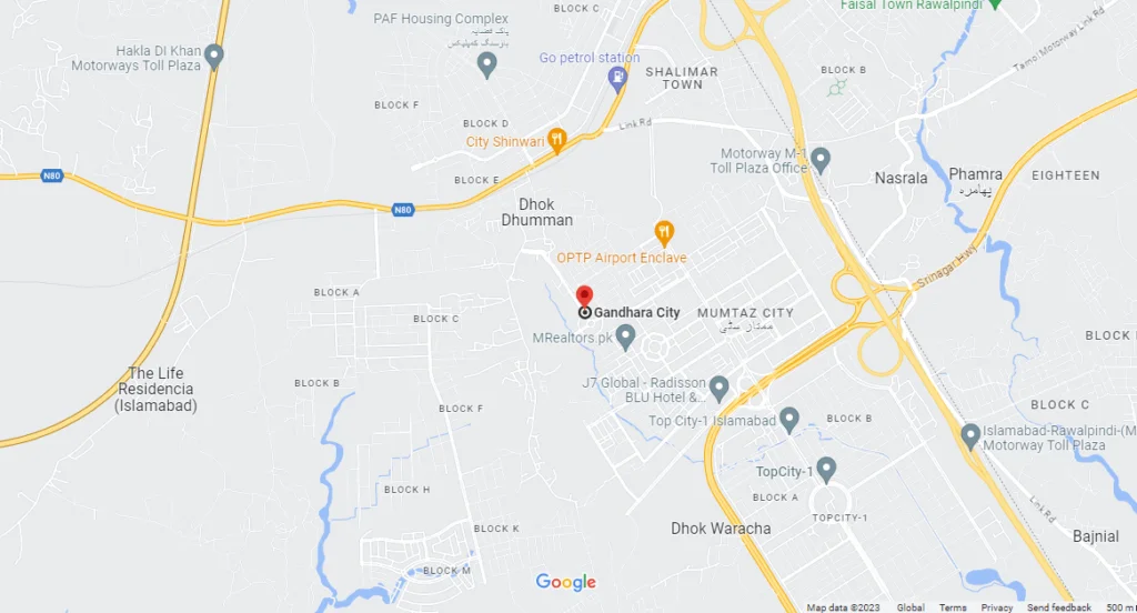 Gandhara City Islamabad 5 Gandhara City Islamabad Location 2
