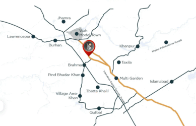 Kohistan Enclave Map