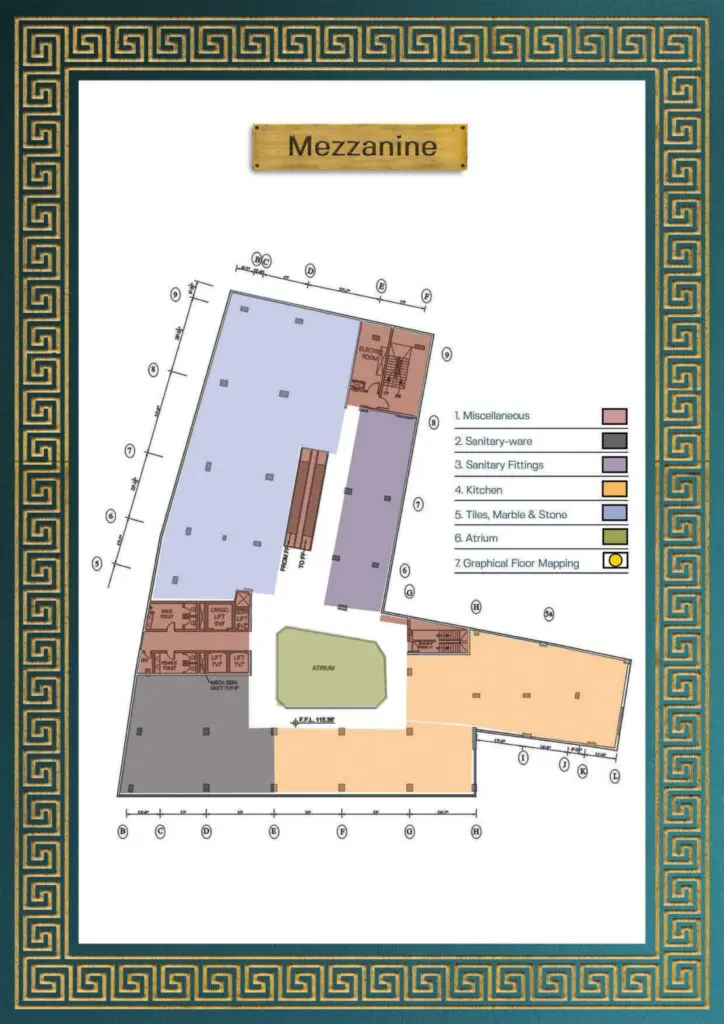 Imarat Builders Mall Islamabad 16 Imarat Builders Mall Mezzanine Floor Plan