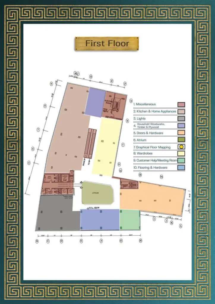 Imarat Builders Mall Islamabad 18 Imarat Builders Mall First Floor Plan