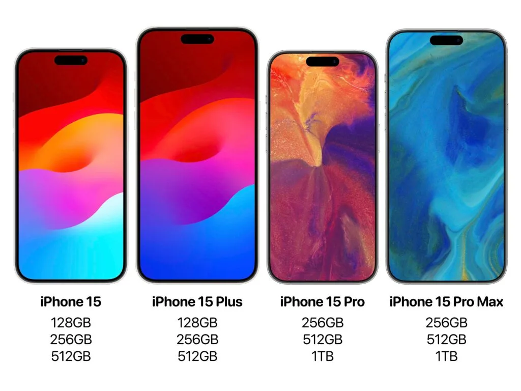 iPhone15 Storage