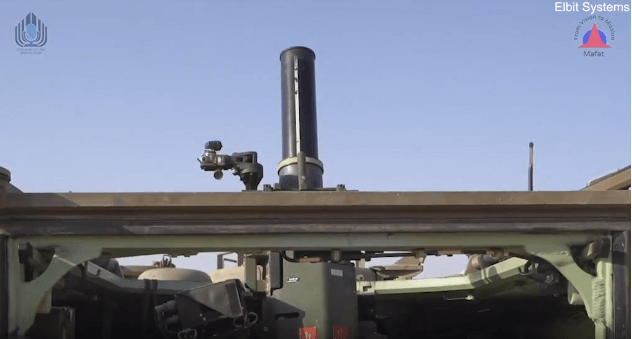 Iron Sting Mortar firing weapon system