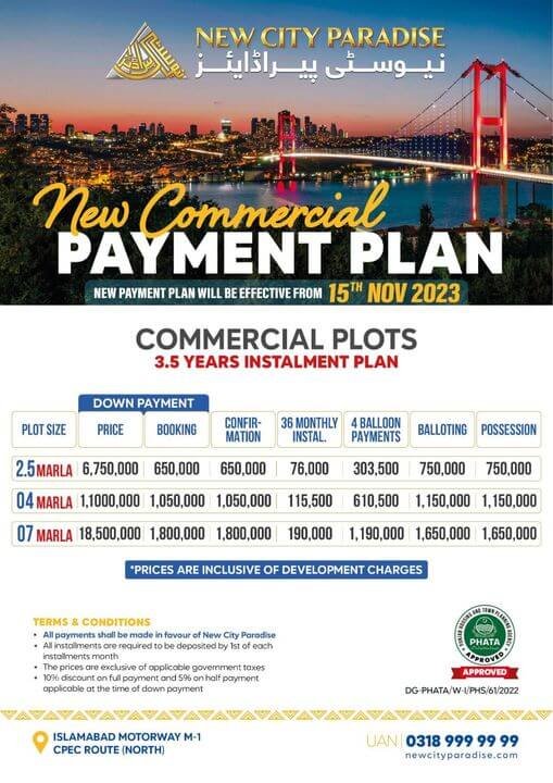 You are currently viewing New City Paradise New Commercial Payment Plan
