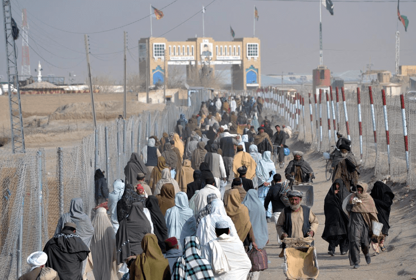 You are currently viewing Strict Security Amid Afghan Repatriation