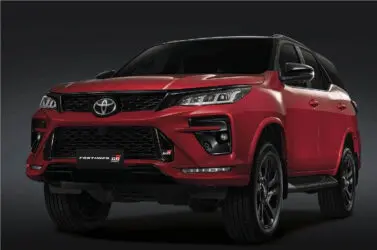 Toyota Fortuner GR Sport exterior