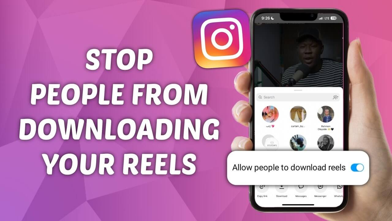 You are currently viewing How to stop people from downloading your Instagram Reels