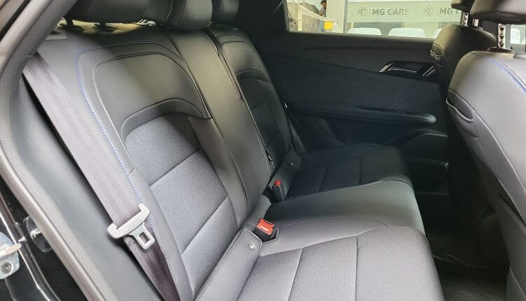 MG4 Rear seats