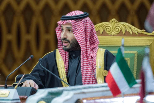 Read more about the article Saudi Crown Prince Calls on All Countries to Stop Supplying Weapons to Israel