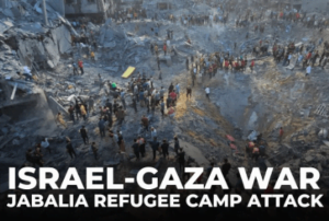Read more about the article Jabalia Refugee Camp Hit by Israeli Bombing