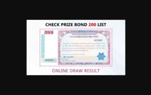Read more about the article Rs200 Prize Bond Draw Results Announced