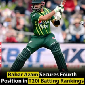 Read more about the article Babar Azam Ranks Fourth in T20I Batting