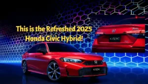 Read more about the article 2025 Honda Civic Hybrid Facelift Launched