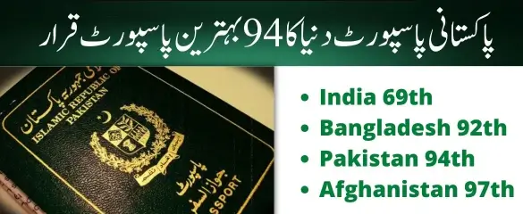 You are currently viewing Pakistan Ranks 94th in Most Powerful Passport