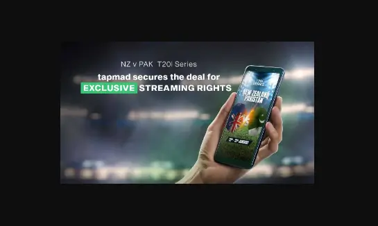 Read more about the article Tapmad Secures Exclusive Rights for Pakistan v New Zealand T20
