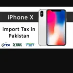iPhone X – iPhone XS Max Latest PTA Tax in Pakistan