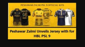 Read more about the article Peshawar Zalmi Unveils Jersey with for HBL PSL 9