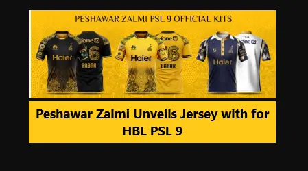 You are currently viewing Peshawar Zalmi Unveils Jersey with for HBL PSL 9