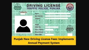 Read more about the article Punjab New Driving License Fees