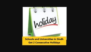Read more about the article Schools and Universities in Sindh Get 2 Consecutive Holidays
