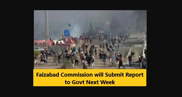 Read more about the article Faizabad Commission will Submit Report to Govt Next Week