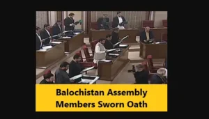 Read more about the article Balochistan Assembly Members Sworn Oath