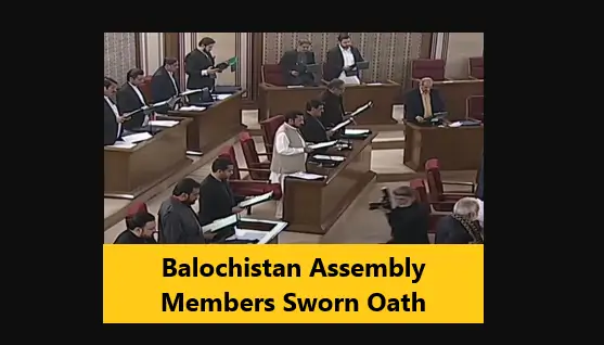 You are currently viewing Balochistan Assembly Members Sworn Oath
