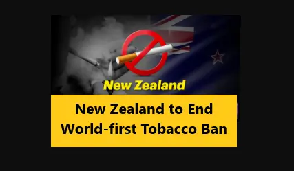 You are currently viewing New Zealand to End World-first Tobacco Ban