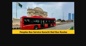 Read more about the article Peoples Bus Service Karachi Red Bus Routes