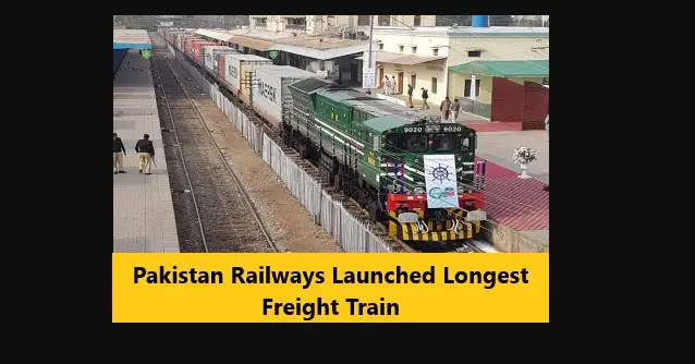 You are currently viewing Pakistan Railways Launched Longest Freight Train