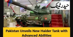 Read more about the article Pakistan Unveils New Haider Tank with Advanced Abilities