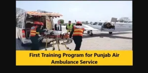 Read more about the article First Training Program for Punjab Air Ambulance Service