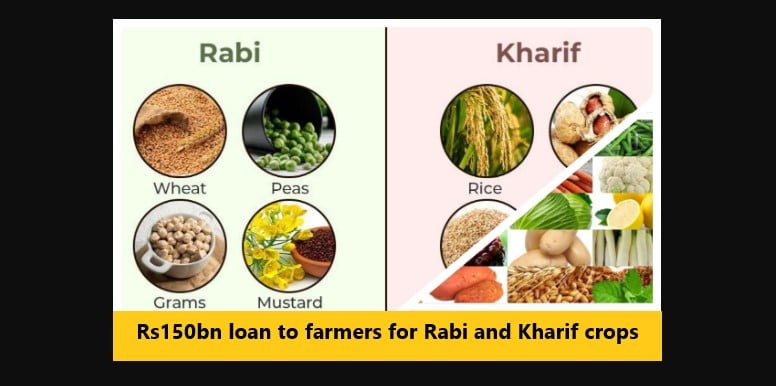 Read more about the article Rs150bn loan to farmers for Rabi and Kharif crops