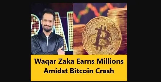 Read more about the article Waqar Zaka Earns Millions Amidst Bitcoin Crash