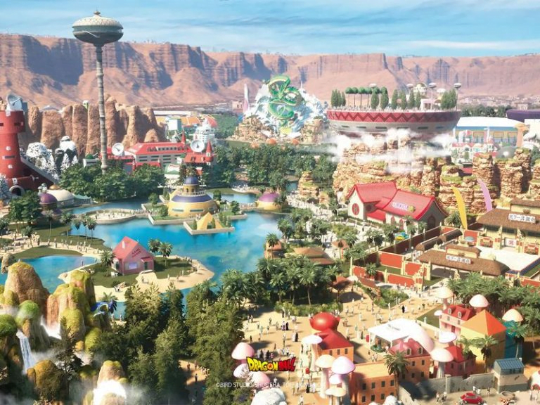 Saudi Arabia Unveils World’s First ‘Dragon Ball’ Theme Park

