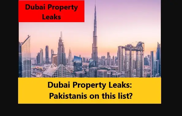 You are currently viewing Dubai Property Leaks: Pakistanis on this list?