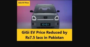 GiGi EV Price Reduced by Rs7.5 lacs in Pakistan.
