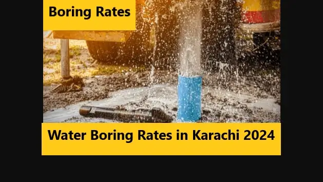 Water Boring Rates in Karachi 2024