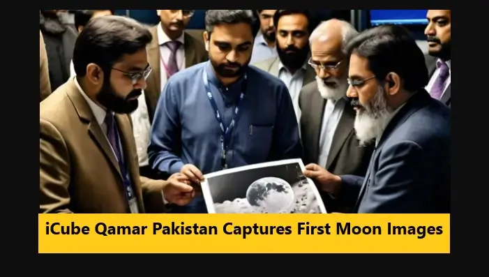 iCube Qamar Pakistan Captures First Moon Images