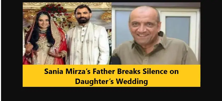 Read more about the article Sania Mirza’s Father Breaks Silence on Daughter’s Wedding