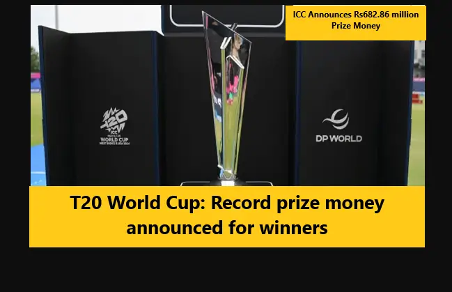 T20 World Cup: Record prize money announced for winners