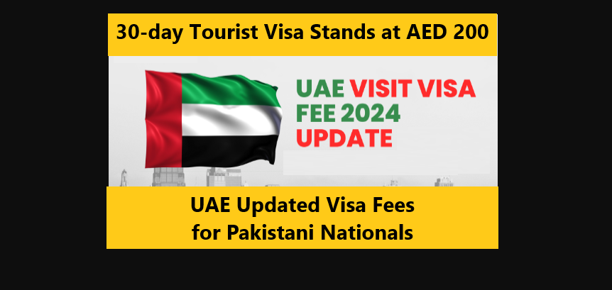 You are currently viewing UAE Updated Visa Fees for Pakistani Nationals