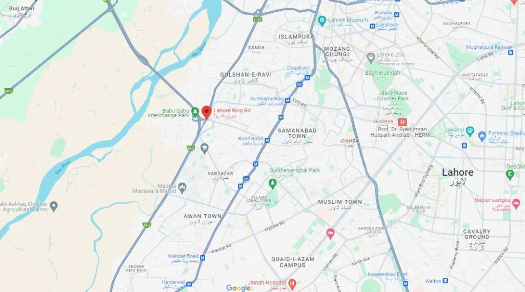 New City Paradise Lahore to be Launched Soon 2 New City Paradise Lahore Location