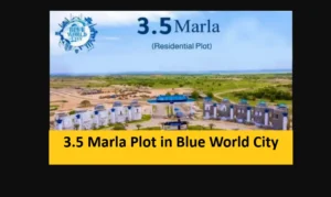 3.5 Marla Plot in Blue World City