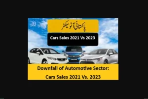 Downfall of Automotive Sector Cars Sales 2021 Vs. 2023