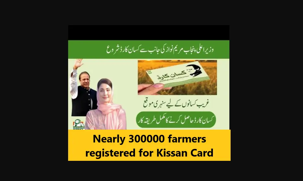 Read more about the article Nearly 300000 farmers registered for Kissan Card